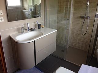 baignoire après